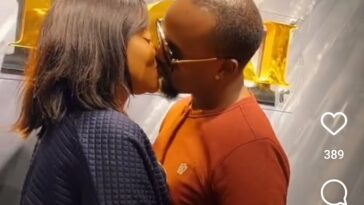 Video: Keeping up with the Bindeebas – Precious Remmie kisses hubby on camera