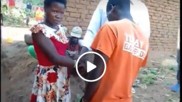 VIDEO: KAWEDDEMU! Cheating couple caught red handed chewing themselves in broad daylight
