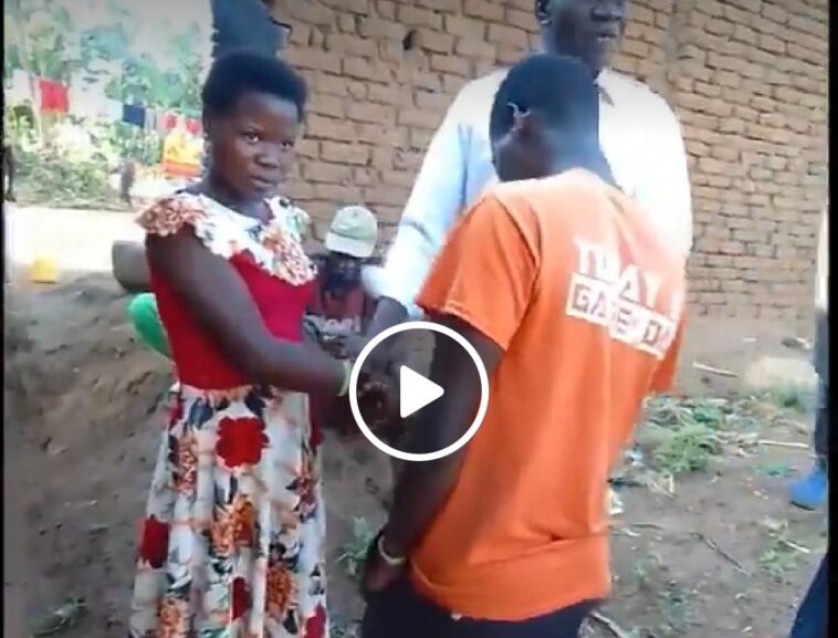 VIDEO: KAWEDDEMU! Cheating couple caught red handed chewing themselves in broad daylight