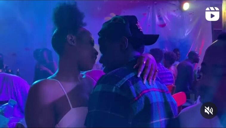 VIDEO: Spark TV’s Kheem G-khast busted chewing babe in club