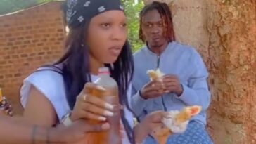 VIDEO: Fik Fameica takes Spice Diana on a ghetto date and buys her Rolex