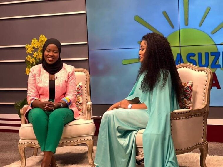 PHOTOS: NTV Mwasuze Mutya buys new chairs to host Zari the Bosslady