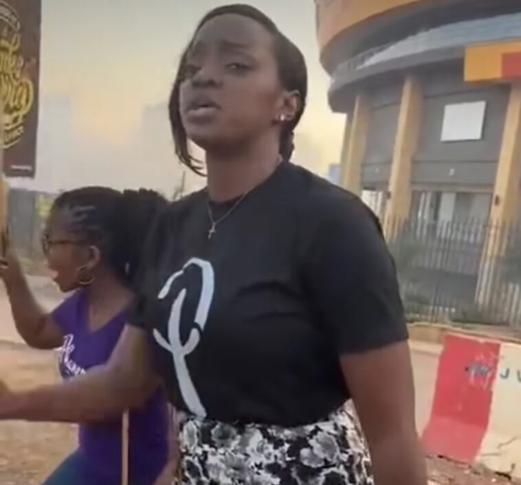 Video: Former Miss Uganda leaves Ugandans speechless as she takes to street preaching