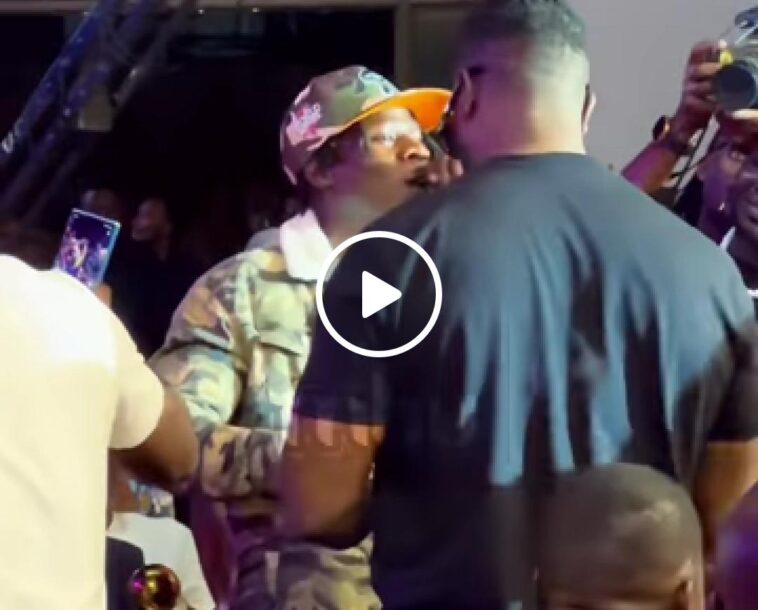 VIDEO: Where does this leave Bobi Wine? Watch Bebe Cool shower Alien Skin with cash