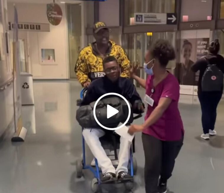 VIDEO: Jose Chameleon discharged from hospital