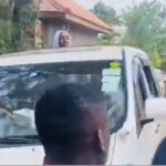 VIDEO: Precious Remmie’s mother arrives in village like queen in open roof car from Mecca