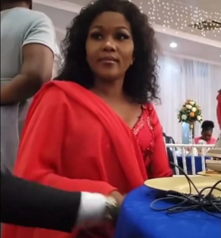 VIDEO: Man nabs wife stealing food at a party