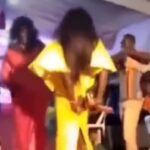 Video; Unbelievable! BRIDE’S dress leaves bams OUT