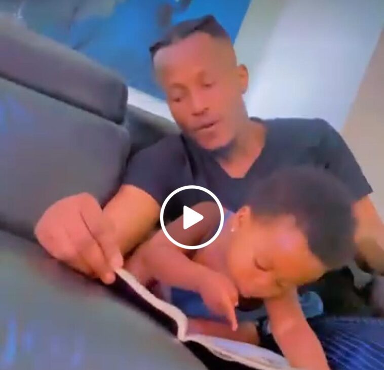 VIDEO: Prince Omar finally meets Grace Khan’s child