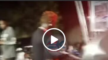 VIDEO: DRAMA! Gravity Omutujju beats his DJ beyond repair live on stage