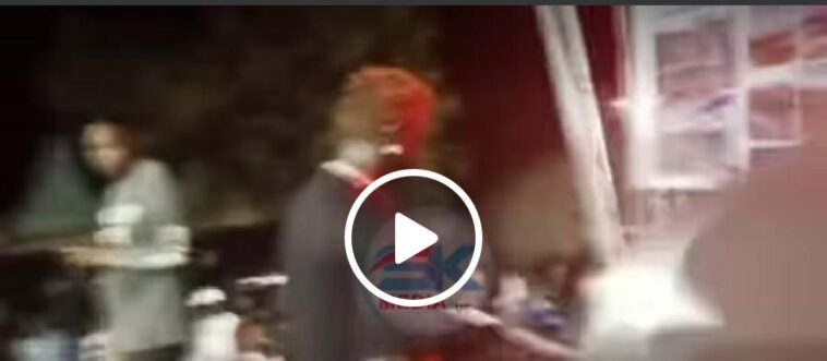 VIDEO: DRAMA! Gravity Omutujju beats his DJ beyond repair live on stage