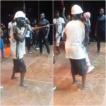 PHOTOS: Clever J appears in brick laying clothes at his concert