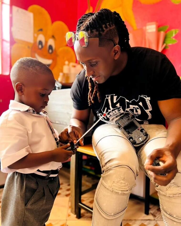 VIDEO: Watch Bruno K spend time with his son Seth Kigundu for the first time