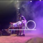 VIDEO: Watch as Abdu Mulaasi runs away from big bummed women on stage