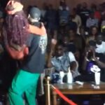 Video: Watch Grenade Official attempt to chew Rachel K on stage