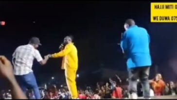 VIDEO: Bebe Cool embarrasses fan on stage
