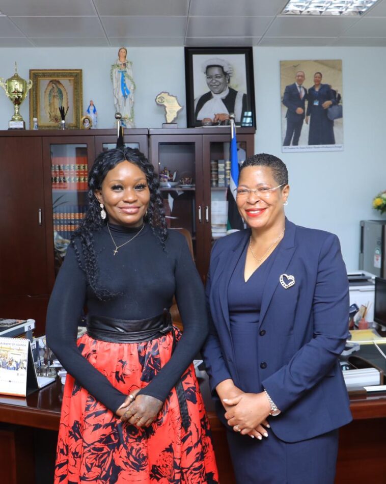 VIDEO: Watch Speaker Anitah Among flaunt her pregnancy with Moses Magogo