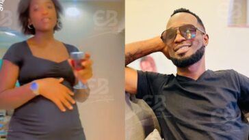 VIDEO: Mikie Wine flaunts pregnant side chic after dumping wifey