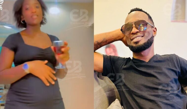 VIDEO: Mikie Wine flaunts pregnant side chic after dumping wifey