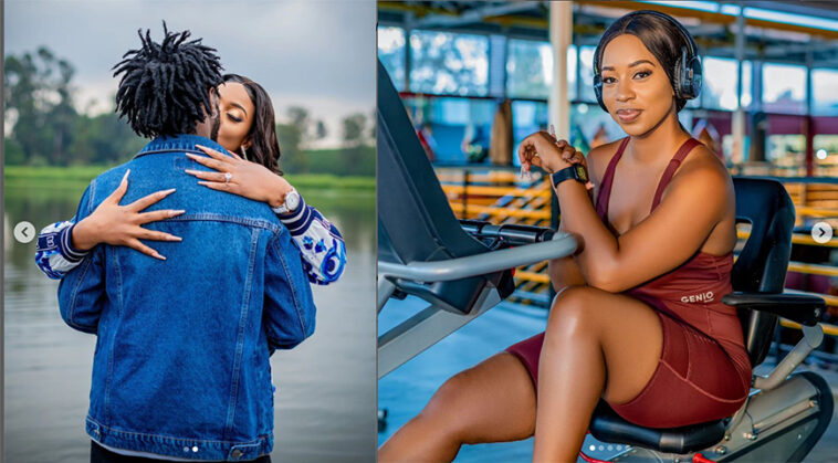 VIDEO: Watch Kenyan famous couple Bahati and Diana chew each other