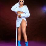 PHOTO; Jowy Landa shows off her black sumbie to fans