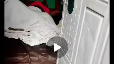 VIDEO: Watch cheating couple get stuck in each other in a lodge