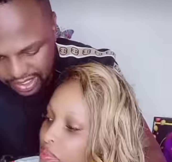 VIDEO: Singer Victor Kamenyo fights with his lover on TikTok Live