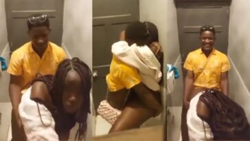 VIDEO: Forget about Nampeera! Watch another bathroom video leaving men salivating