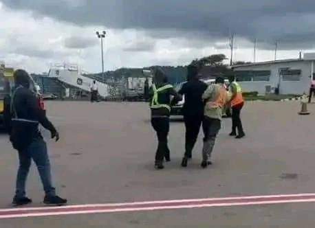 VIDEO: Watch Bobi Wine get arrested like a chicken thief at the airport