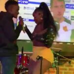 VIDEO: Fan chickens out after Lydia Jazmine parades her sumbie for him on stage VIDEO: Fan chickens out after Lydia Jazmine parades her sumbie for him on stage