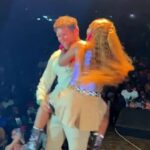 VIDEO: Spice Diana almost chews Zungu man on stage