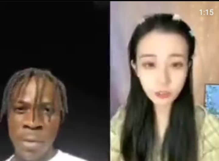 VIDEO: Watch as Alien Skin tries to vibe a Chinese girl in