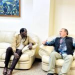 Pastor Kayanja receives South African-born American evangelist Rodney Howard-Browne