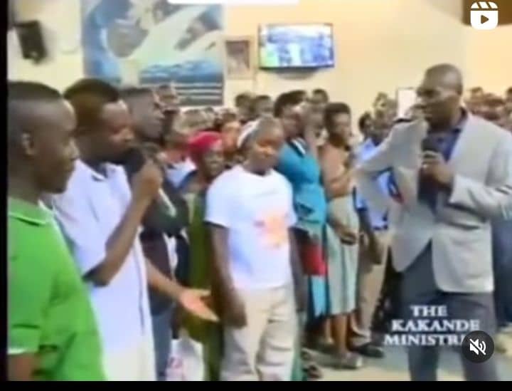 VIDEO: Watch as Pastor Kakande casts demons out of a ghetto Rasta man