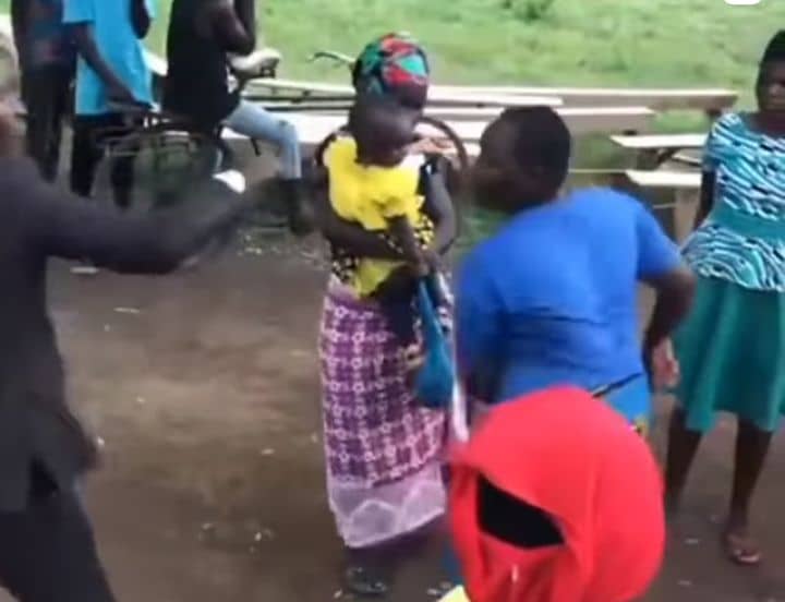 VIDEO: Watch as woman beats up pastor trying to pray for her