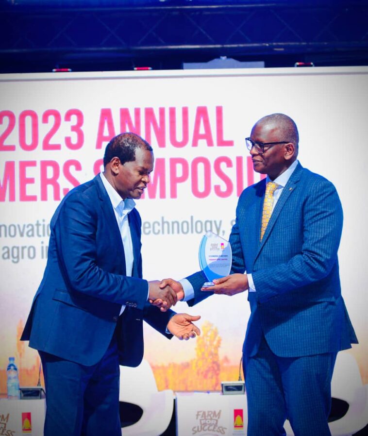 Pastor Robert Kayanja awarded for his contribution to the agriculture sector