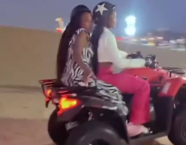 VIDEO: Watch as Spice Diana and mom enjoying life in Dubai