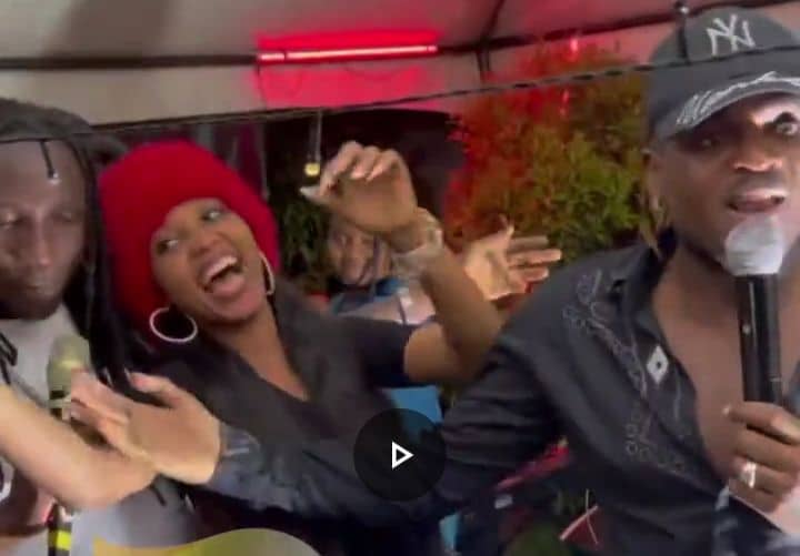 VIDEO: Watch as Ziza Bafana and DJ Michael almost fight