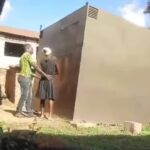 VIDEO: Couple nabbed chewing themselves behind house