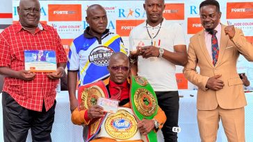 Kyuni receives Fortebet Real Stars sports Monthly Lifetime Achievement award.